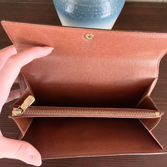 Louis Vuitton Monogram Portefeuille Sarah Long Wallet - Picture 8 of 16